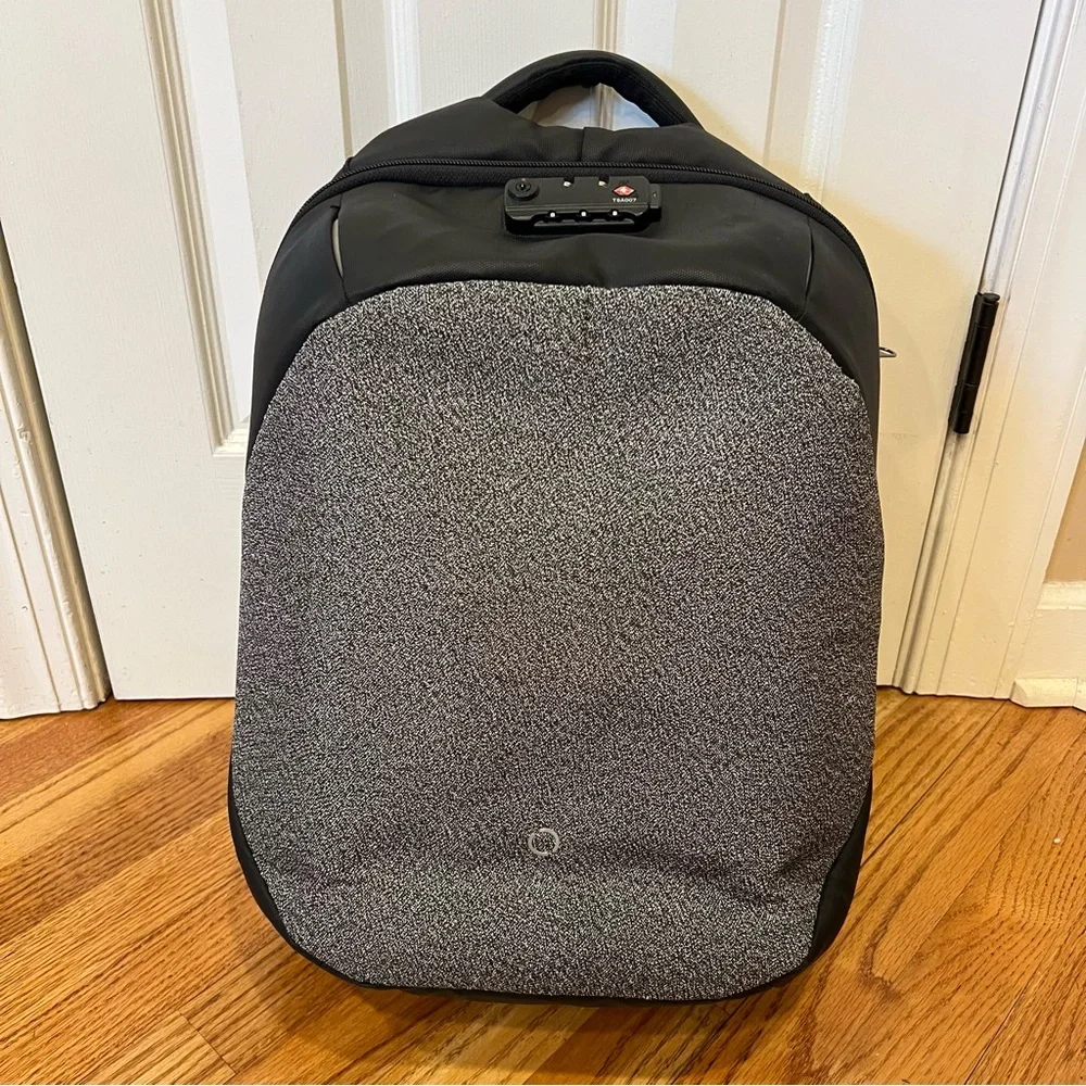 Korin Click Pack Pro Anti-theft TSA USB Charge Backpack Gray